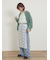 【M/Lサイズ】レーススカートセットデニムパンツ