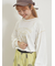 配色ステッチプリントアソートロングTシャツ