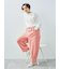 配色ステッチプリントアソートロングTシャツ