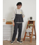 配色ステッチプリントアソートロングTシャツ