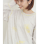 配色ステッチプリントアソートロングTシャツ