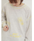 配色ステッチプリントアソートロングTシャツ