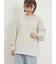 配色ステッチプリントアソートロングTシャツ