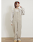 配色ステッチプリントアソートロングTシャツ