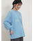 配色ステッチプリントアソートロングTシャツ