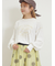 配色ステッチプリントアソートロングTシャツ