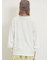 配色ステッチプリントアソートロングTシャツ