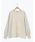 配色ステッチプリントアソートロングTシャツ