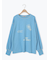 配色ステッチプリントアソートロングTシャツ