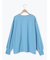 配色ステッチプリントアソートロングTシャツ