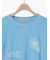 配色ステッチプリントアソートロングTシャツ