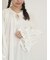 袖口レーススキッパーチュニックブラウス