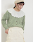 リボン刺繍カーディガン
