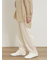 フラワー柄オーバーレースレギンスパンツ