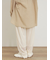 フラワー柄オーバーレースレギンスパンツ