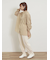 フラワー柄オーバーレースレギンスパンツ