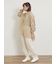 フラワー柄オーバーレースレギンスパンツ