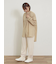 フラワー柄オーバーレースレギンスパンツ