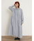 【Cross×Linen】ショールカラーワンピース ≪S/Mサイズ≫