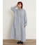 【Cross×Linen】ショールカラーワンピース ≪S/Mサイズ≫