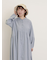 【Cross×Linen】ショールカラーワンピース ≪S/Mサイズ≫