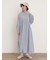 【Cross×Linen】ショールカラーワンピース ≪S/Mサイズ≫