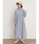 【Cross×Linen】ショールカラーワンピース ≪S/Mサイズ≫