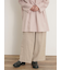 【Cross×Linen】サイドポケットパンツ ≪M/Lサイズ≫