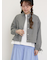 キャンディースリーブショート丈シャツ