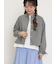 キャンディースリーブショート丈シャツ