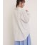 後ろ釦スキッパーチュニック