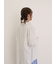 後ろ釦スキッパーチュニック
