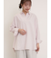 後ろ釦スキッパーチュニック