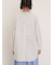 後ろ釦スキッパーチュニック