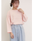 ピグメント加工ロゴ刺繍ロングTシャツ