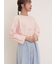 ピグメント加工ロゴ刺繍ロングTシャツ