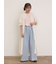 ピグメント加工ロゴ刺繍ロングTシャツ