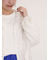 ピグメント加工ロゴ刺繍ロングTシャツ
