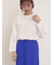 ピグメント加工ロゴ刺繍ロングTシャツ
