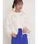 ピグメント加工ロゴ刺繍ロングTシャツ
