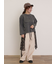 ピグメント加工ロゴ刺繍ロングTシャツ