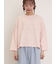 ピグメント加工ロゴ刺繍ロングTシャツ