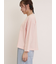 ピグメント加工ロゴ刺繍ロングTシャツ