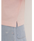 ピグメント加工ロゴ刺繍ロングTシャツ