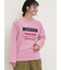 ロゴ刺繍アソートロングTシャツ