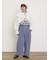 ロゴ刺繍アソートロングTシャツ