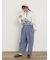 ロゴ刺繍アソートロングTシャツ