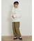 ロゴ刺繍アソートロングTシャツ
