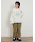 ロゴ刺繍アソートロングTシャツ