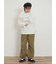 ロゴ刺繍アソートロングTシャツ
